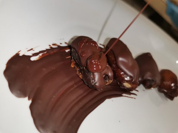 Dátiles con chocolate